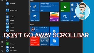 Windows 10 Tip  Always Show ScrollBar [upl. by Gensmer829]