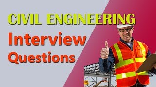 Civil Engineering Interview Questions with answers [upl. by Calvinna]