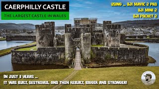 Caerphilly Castle  The Largest in Wales 2nd in Britain [upl. by Nickerson]