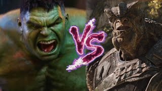 HULK VS CULL OBISIAN  Epic Supercut Battle [upl. by Nilrev]