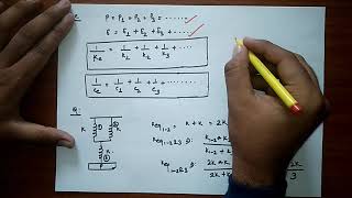 Mechanical Vibration Spring Series and parallel [upl. by Debbee]