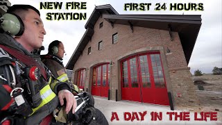 First 24 Hours in a New Fire Station  A Day in the Life [upl. by Quin103]