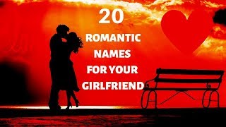 20 Sweet And Funny Names To Call Your lover  Cute And Romantic Nicknames For Your Love [upl. by Elleira52]