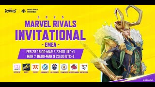 Marvel Rivals Invitational 2025 EMEA Day 4 UTC1） [upl. by Eidurt963]