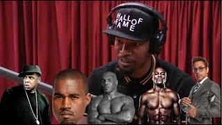 Jamie Foxx Does Impressions of Pharrell JayZ Robert Downey Jr and More  Joe Rogan [upl. by Samira840]