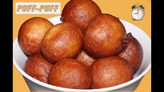 HOW TO MAKE PUFF PUFF in LESS THAN 1 HOUR [upl. by Iclek]