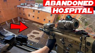 Abandoned Hospital Tokyo Marui SCARH Airsoft Gameplay [upl. by Josepha]