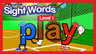 Meet the Sight Words  Level 1 FREE  Preschool Prep Company [upl. by Ijneb387]