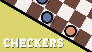 Checkers  2 Player Games [upl. by Bonne]