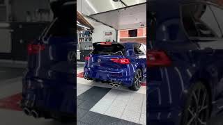 Golf 8 R Performance Cold Start  Stock Exhaust Sound [upl. by Sparkie]