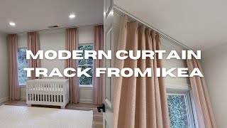 IKEA VIDGA  MODERN CURTAIN TRACK SYSTEM [upl. by Crist814]