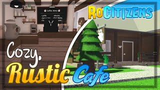 RoCitizens Cozy Rustic Café  RoCitizens Small Cabin House Tour [upl. by Ahsiniuq]