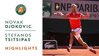 Novak Djokovic vs Stefanos Tsitsipas  Final Highlights I RolandGarros 2021 [upl. by Yendyc]