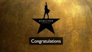 Congratulations  Hamilton Lyrics [upl. by Aryk603]