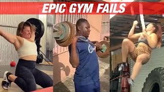 CROSSFIT amp WORKOUT FAILS COMPILATION  EPIC GYM FAILS [upl. by Valene]