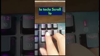 Para que sirve la tecla SCROLL LOCK [upl. by Truelove]