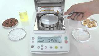 Moisture Content Analysis SHIMADZU MOC63 moisture balance [upl. by Redmond]