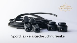 SportFlex  elastische Schnürsenkel [upl. by Cimah]