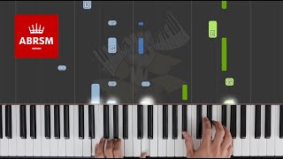 Salut damour  ABRSM Piano Grade 3 2021 amp 2022 B1  Synthesia Piano tutorial [upl. by Repsac]