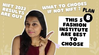 Top 5 Fashion Institute in India  UGC Approved Wellknown Institute to choose over NIFT [upl. by Lakym]