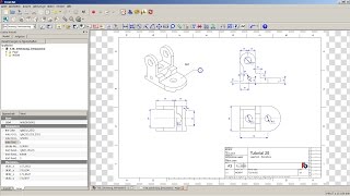 FreeCAD Tutorial 20  Zeichnungen bemassen [upl. by Corley249]