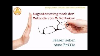 AUGENTRAINING nach Norbekov Methode Vollversion aus dem Buch quotESELSWEISHEITquot [upl. by Carman]