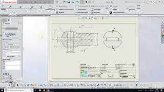 05  Solidworks  Bemaßung und Material [upl. by Analos769]