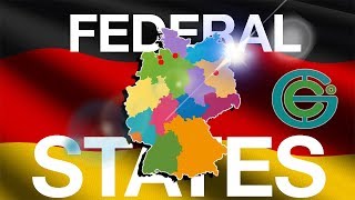 STATES Bundesländer of GERMANY EXPLAINED Geography Now [upl. by Nirek]