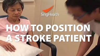 How To Position A Stroke Patient [upl. by Ahsie763]