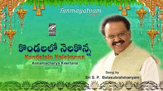 Kondalalo Nelakonna  S P Balasubrahmanyam  Annamayya Keertana I With Lyrics [upl. by Strader]