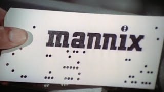 Mannix Series Intro  Season 1 1967 [upl. by Schulein]