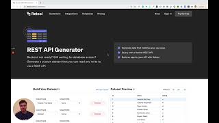 Retool REST API Generator [upl. by Marjie]