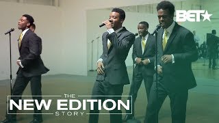 Cast of ‘The New Edition Story’ Perform for BET Execs  The New Edition Story [upl. by Annaliese]