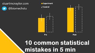 Ten Statistical Mistakes in 5 Min [upl. by Caroline936]