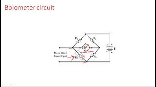 Bolometer  Circuit  Electrical Instruments  EIM   Lec  70 [upl. by Junieta]