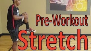 PreWorkout Stretch  PreGame Stretch  Dynamic Stretching Routine  Pro Training [upl. by Stucker]