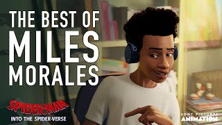 The Best of Miles Morales Compilation  SPIDERVERSE [upl. by Dewhirst883]