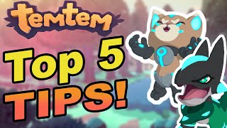 Top 5 Tips For BEGINNERS  Temtem Full Release Guide [upl. by Pitzer509]