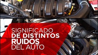 Significados de distintos ruidos del auto [upl. by Goulden]