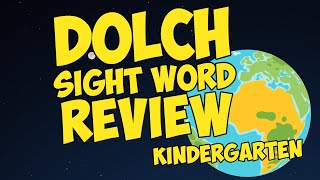 Dolch Sight Word Review  Kindergarten  Jack Hartmann [upl. by Avelin868]