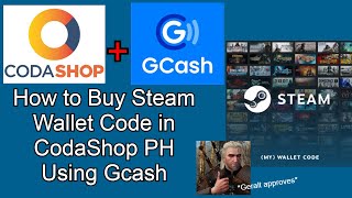 How to Buy Steam Wallet Code in CodaShop PH using Gcash [upl. by Aserej435]