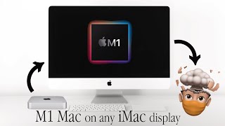 Use M1 Mac mini with iMac as your MAIN or Secondary Display [upl. by Akim]