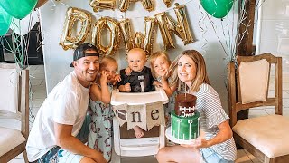 First Birthday Party Ideas for Boys  Kendra Atkins [upl. by Ahsiekim]