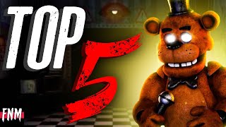 TOP 5 FNAF SONGS ANIMATIONS Five Nights Music 2020 [upl. by Bovill]