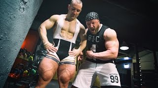 Bodybuilder VS Cyclist TOTAL LEG DAY feat Robert Foerstemann [upl. by Ysus688]