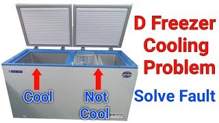 Deep freezer cooling problem solve Repair DFreezer in Urdu Hindi [upl. by Reahard]