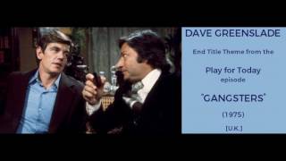 Dave Greenslade music from Gangsters 1975 [upl. by Nigrom71]