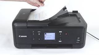 How to scan from a PIXMA printer to your Windows PC [upl. by Ellerahs]