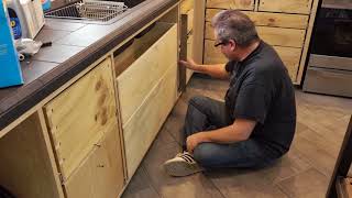 Fixing A Poorly Aligned Drawer  Drawer Slide Problem [upl. by Rratsal]