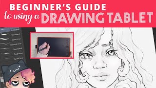 How to Use a DRAWING TABLET  Guide for Beginners [upl. by Sadiras36]